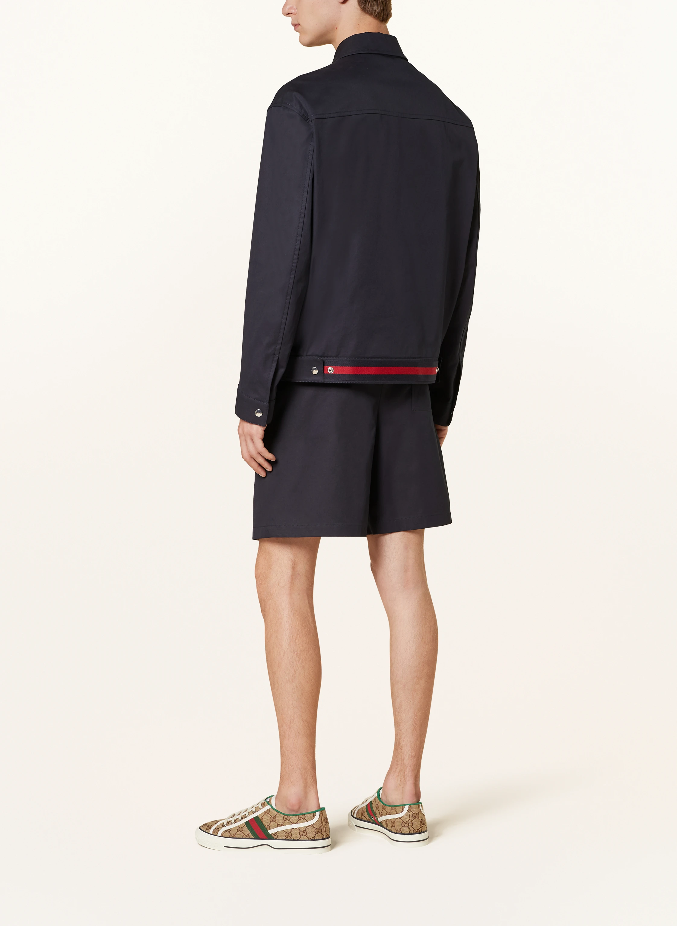 GUCCI Overjacket im Materialmix