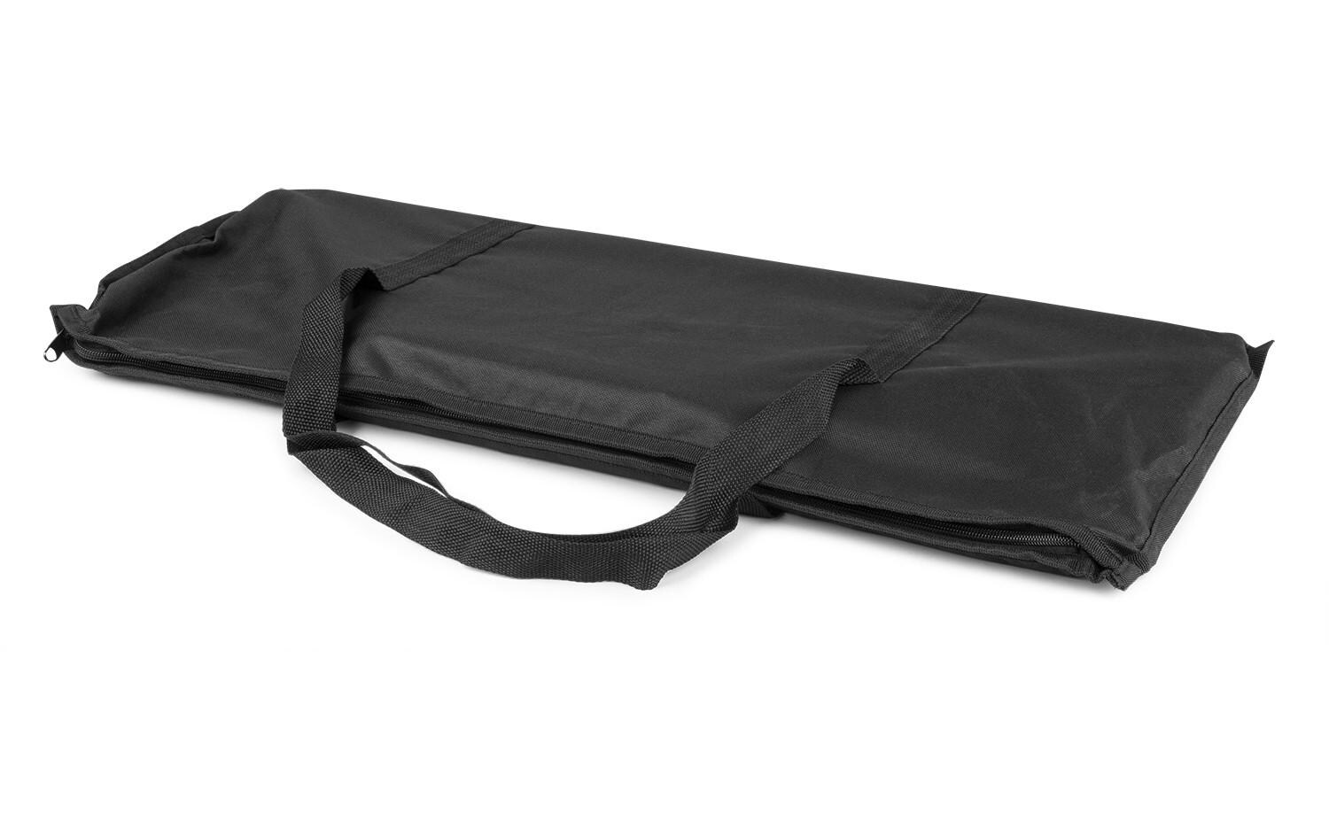 DJ Booth DBC2 Platte 2er-Set, Schwarz2 Eckplatten für DJ-Stand