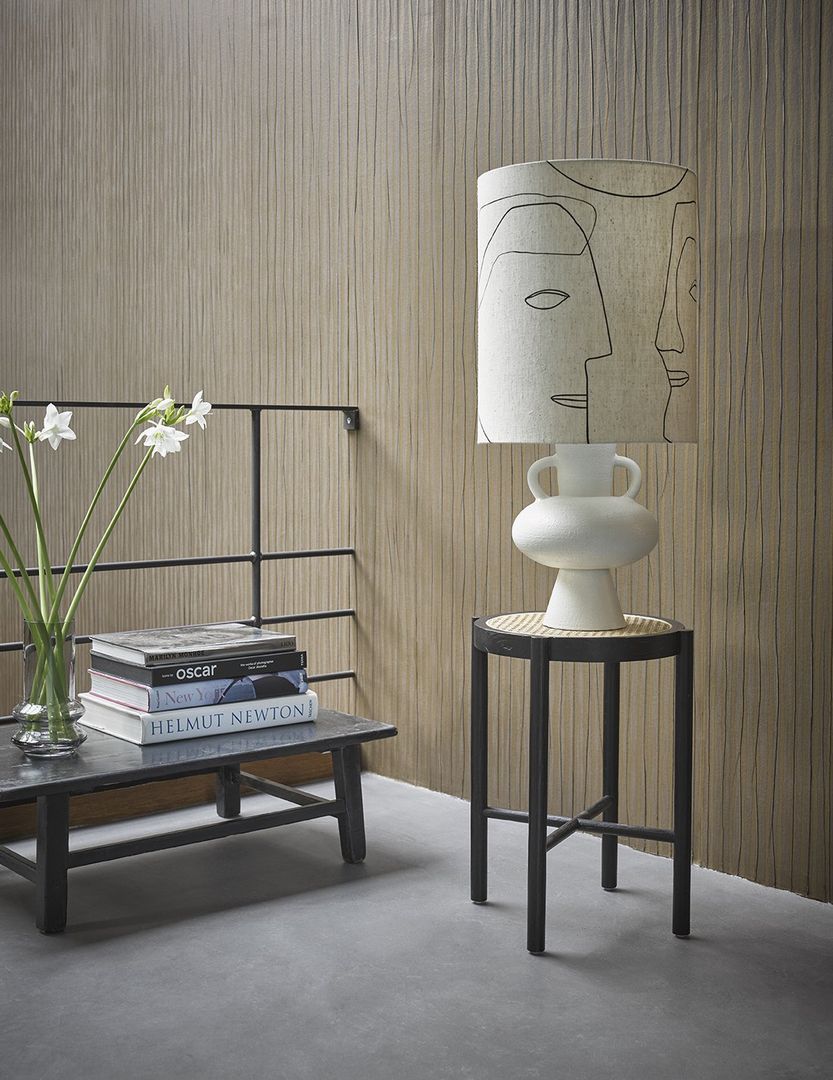 HKLIVING   Printed Faces Lampenkap