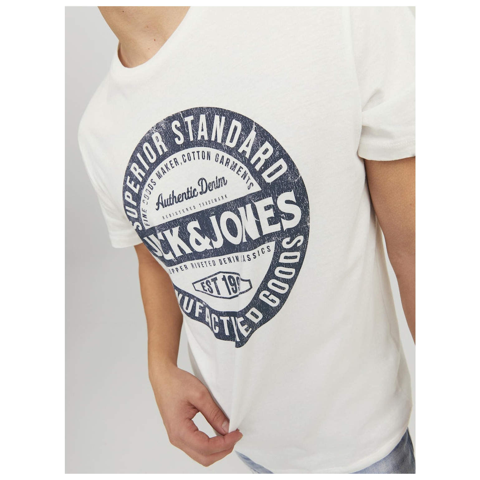 Jack & Jones ! JJEJEANS TEE SS O-NECK NOOS
