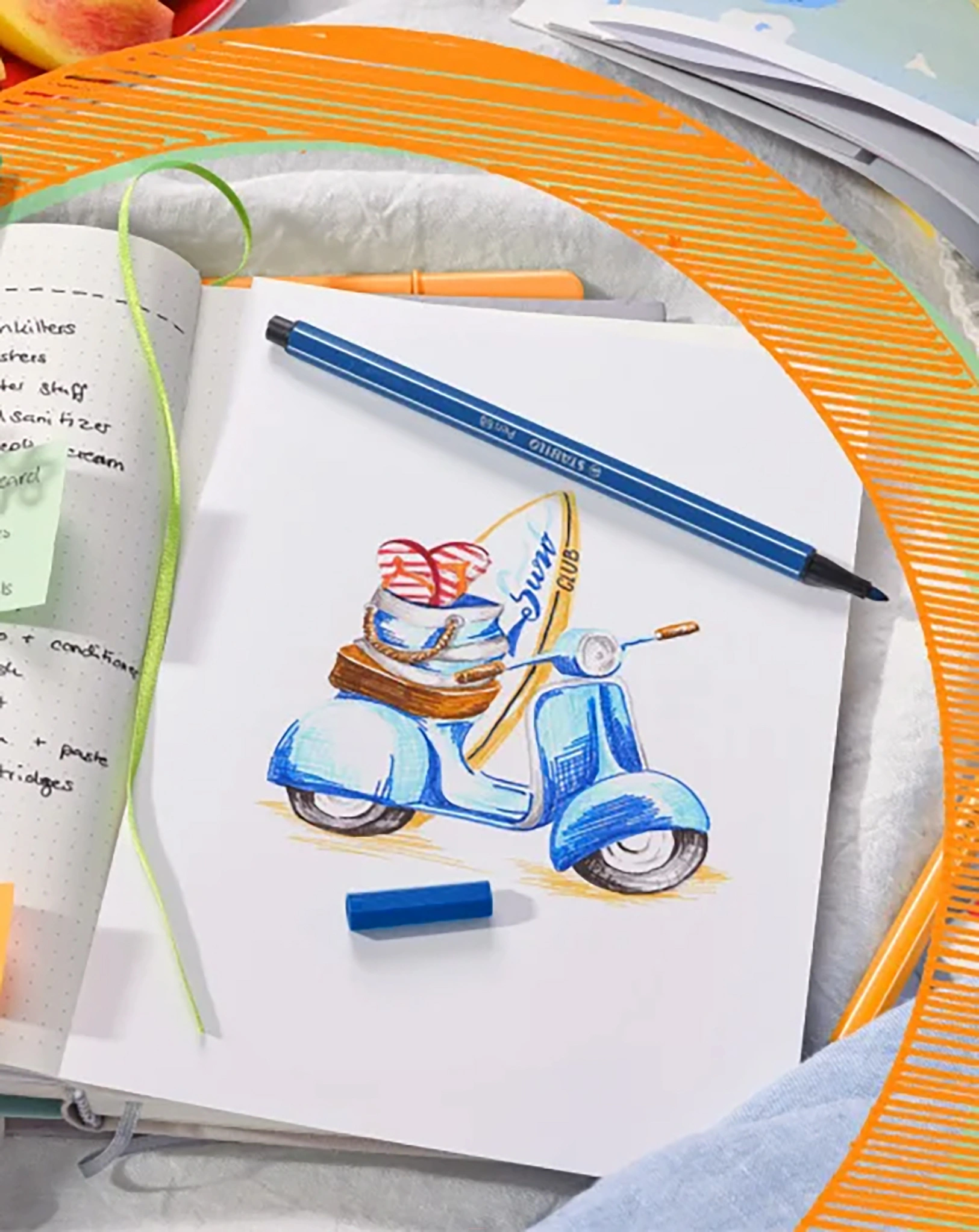 Filzstift STABILO® Pen 68 Premium neon 6er-Pack
