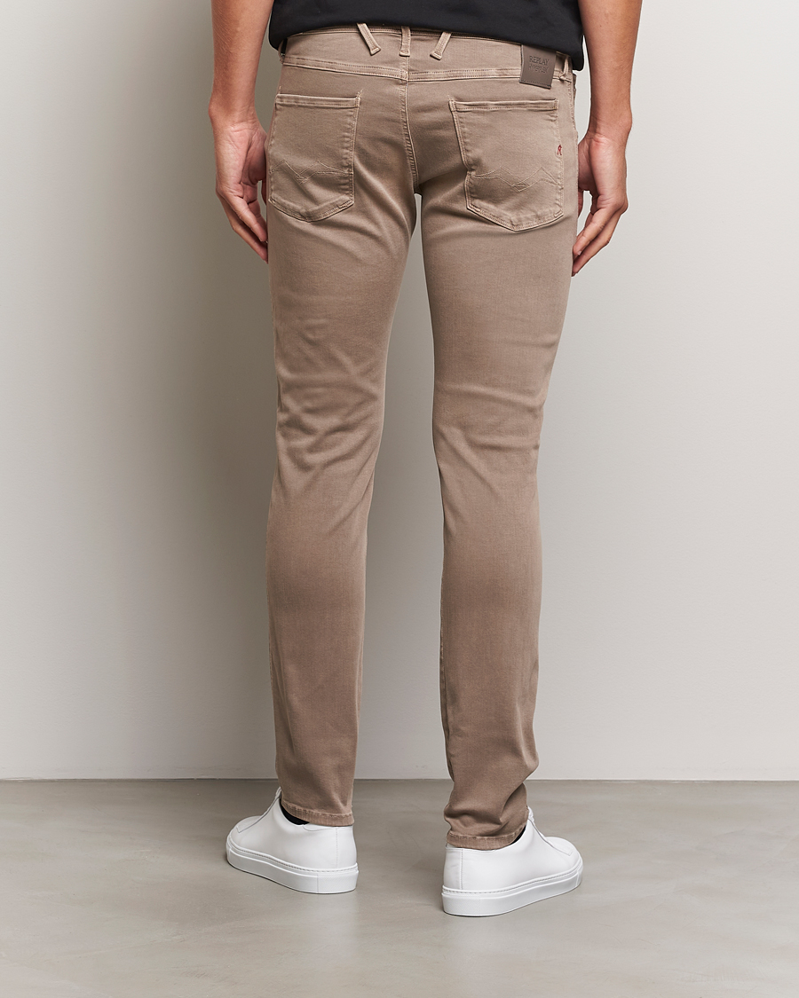 Replay Anbass Hyperflex X.Lite 5-Pocket Pants Sand