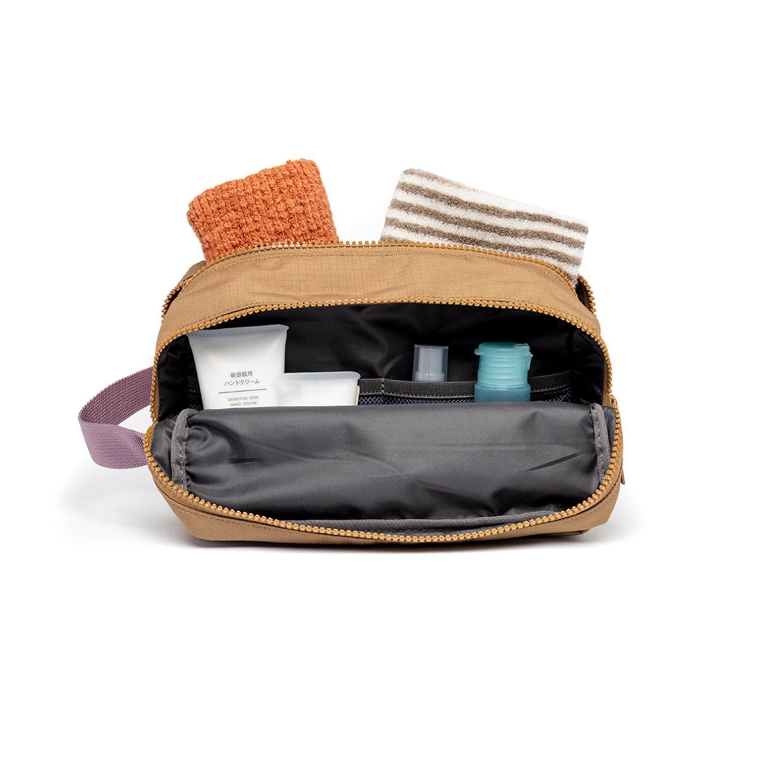 Lefrik Kei Double Washbag Vandra toffee ripstop