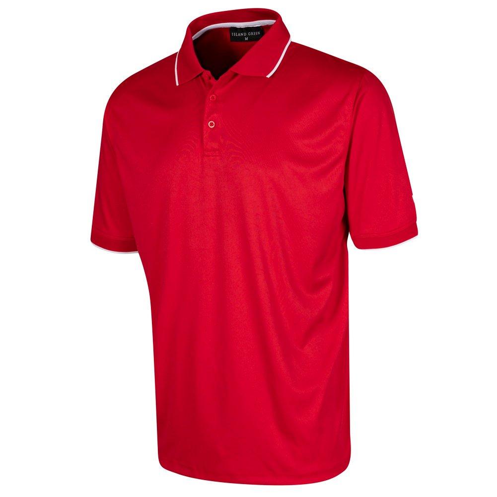 Island Green Performance Polo Golf Shirt