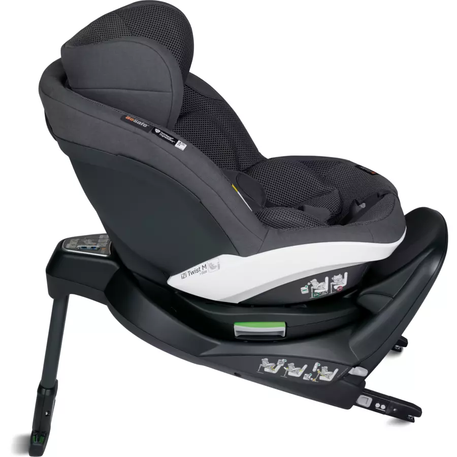 BeSafe Reboarder iZi Twist M i-Size Anthracite Mesh