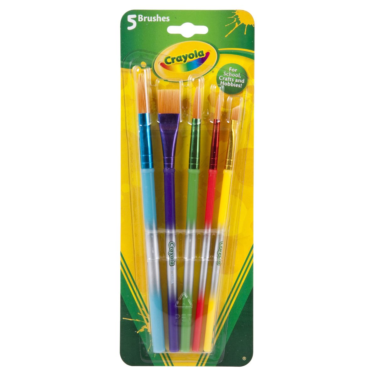 5 pinceaux