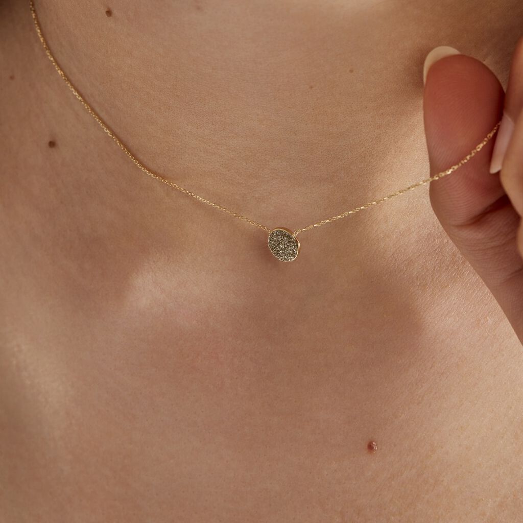 Collier Eryne Or Jaune