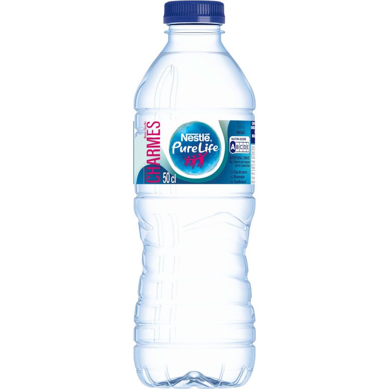 Eau de source Nestlé Pure Life 50 cl - 24 bouteilles