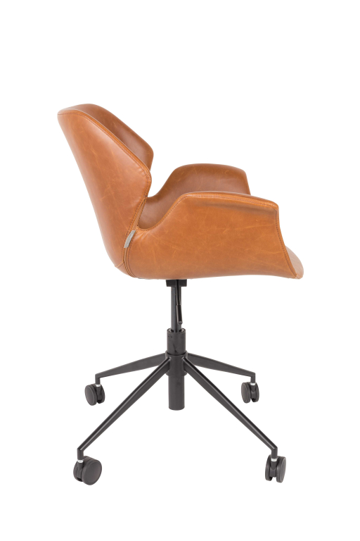 Zuiver Nikki bureaustoel All Brown