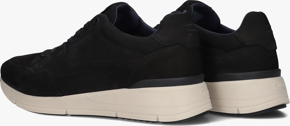 zwarte greve lage sneakers walker 7288