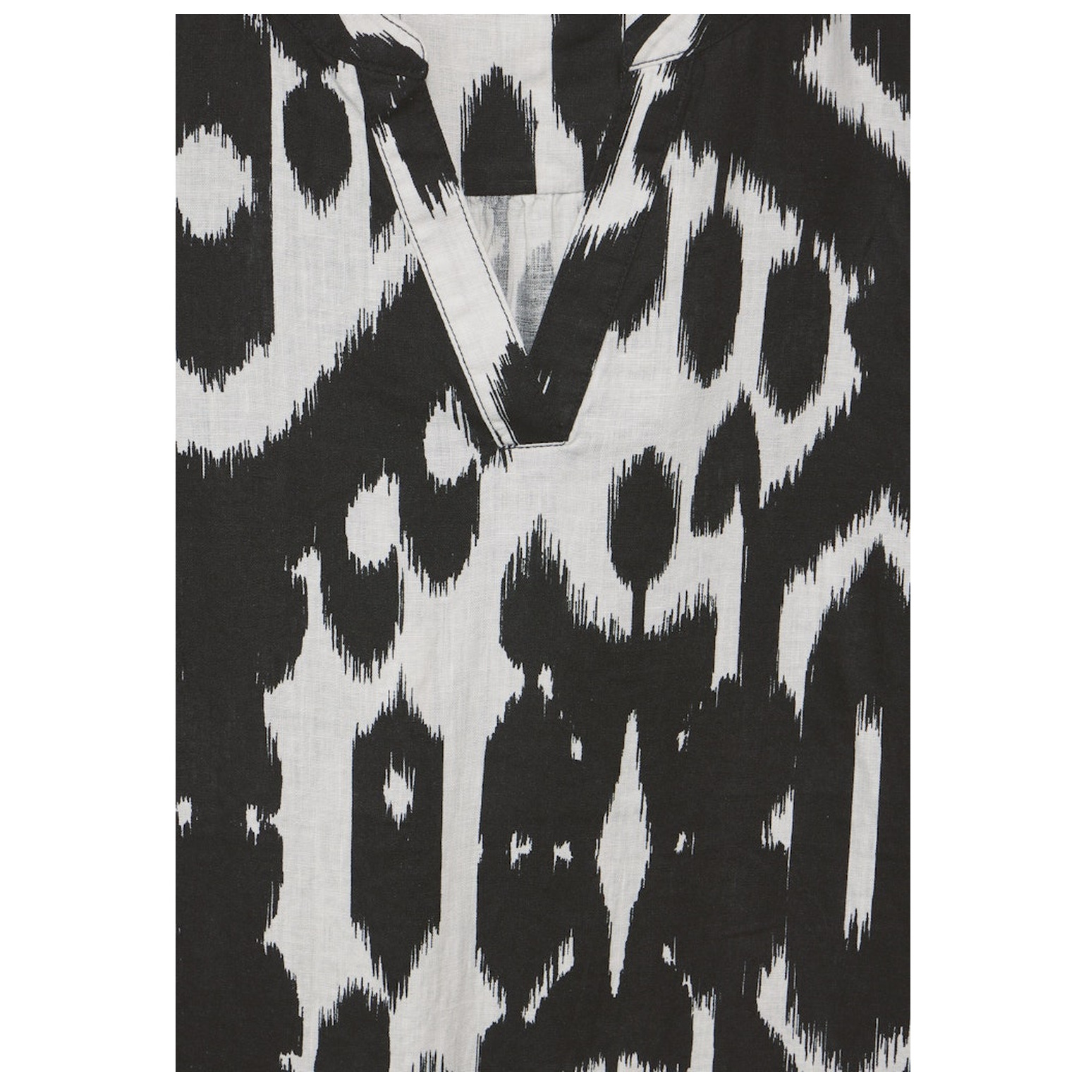 Street One LS_office AOP Linen sleeveless