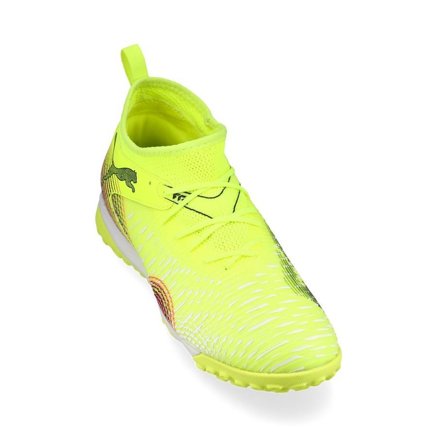 PUMA Future 8 Match   Mid TT Audacity - Jaune/Noir/Sun Struck Enfant