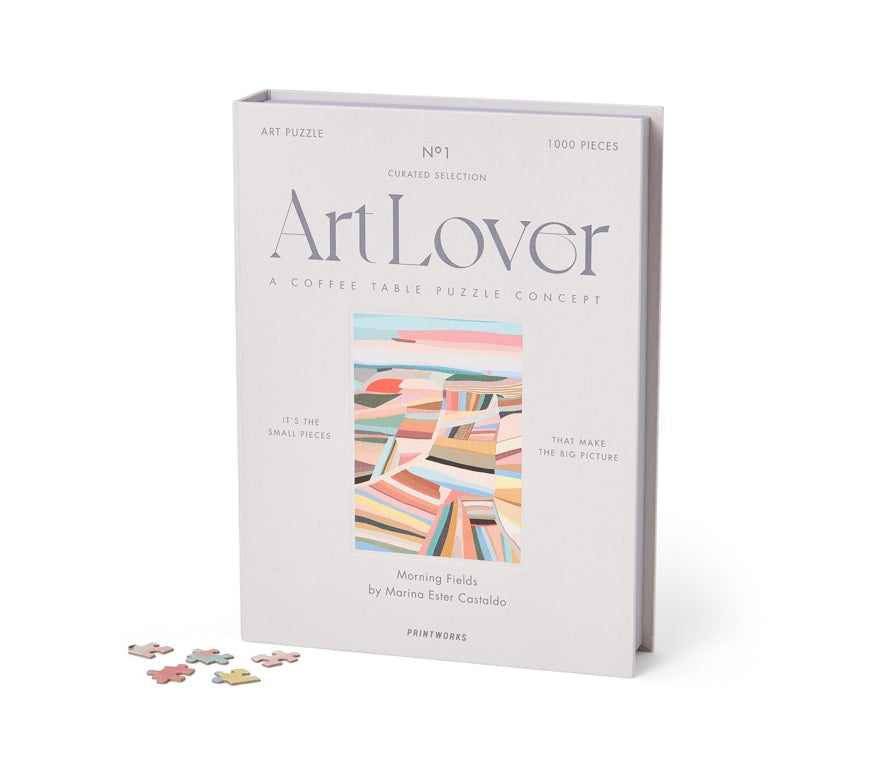 Printworks Art Lover Boek Puzzel - Morning Fields - 1000 stukjes