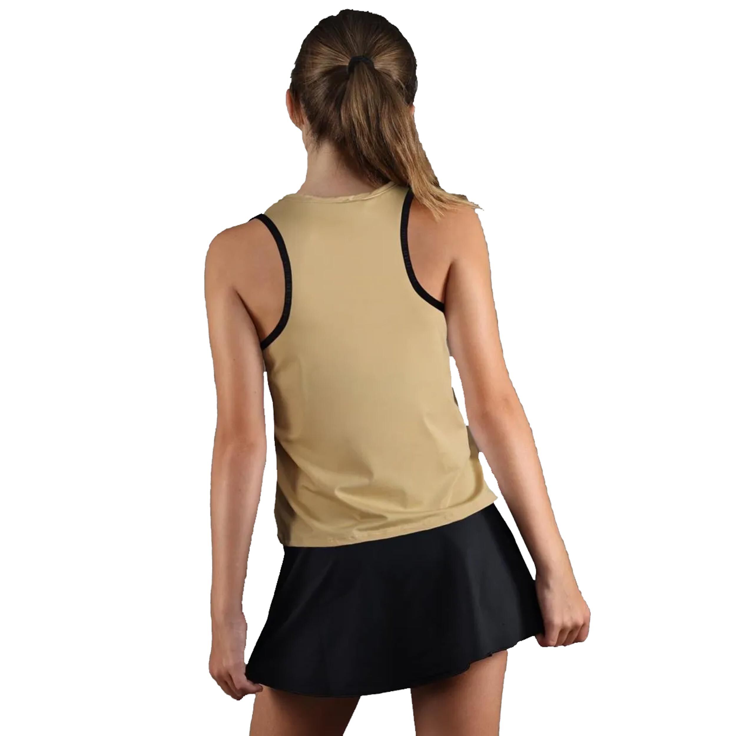 Endless Court Débardeur Tank Top Femmes - Or