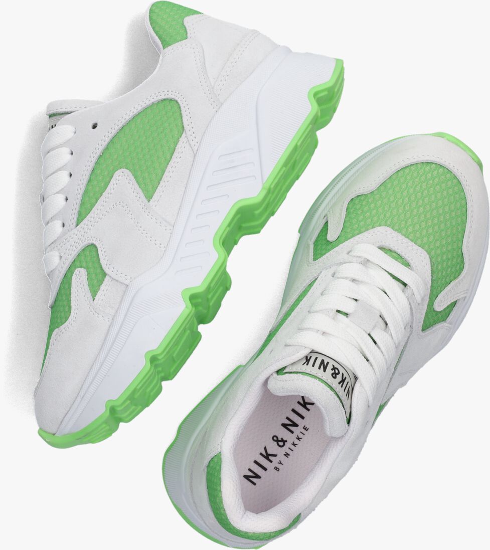 NIK & NIK groene nik & nik lage sneakers dessie sneakers