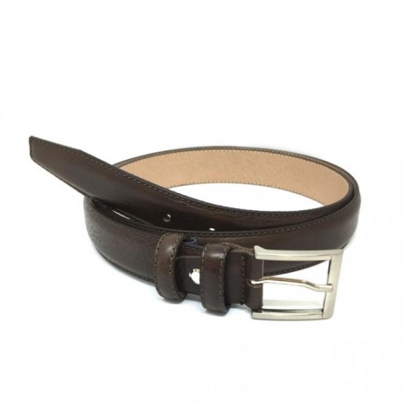 Milano Belts Centuur Bari Donkerbruin