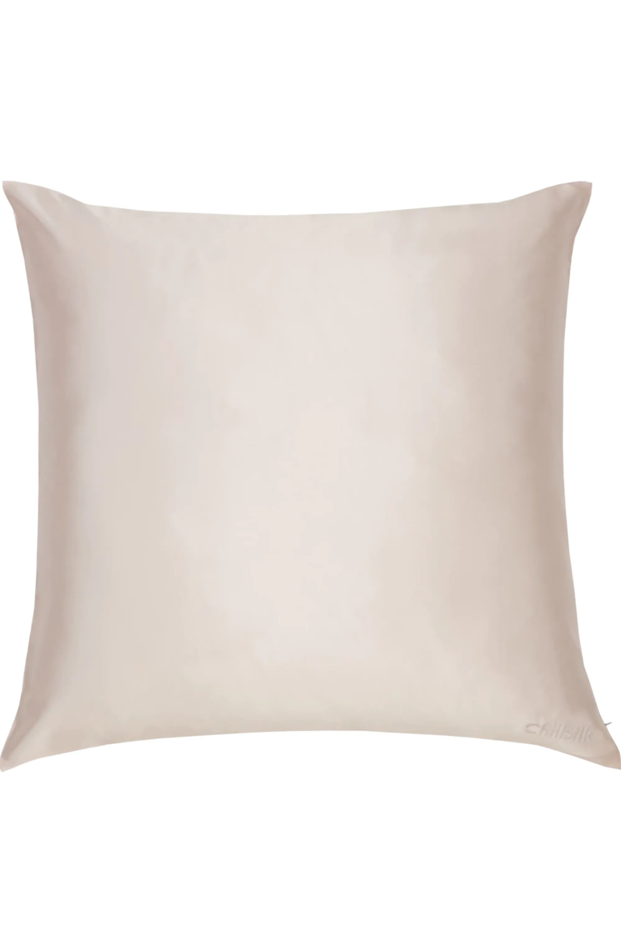 Chill Silk Taie d’oreiller carrée 100% soie Blush