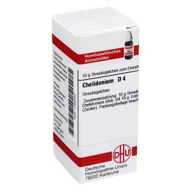 DHU Chelidonium D 4 Globuli, 10 g