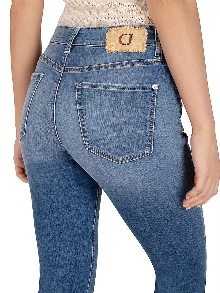CAMBIO Jeans Slim Fit 7/8 PIPER  blau