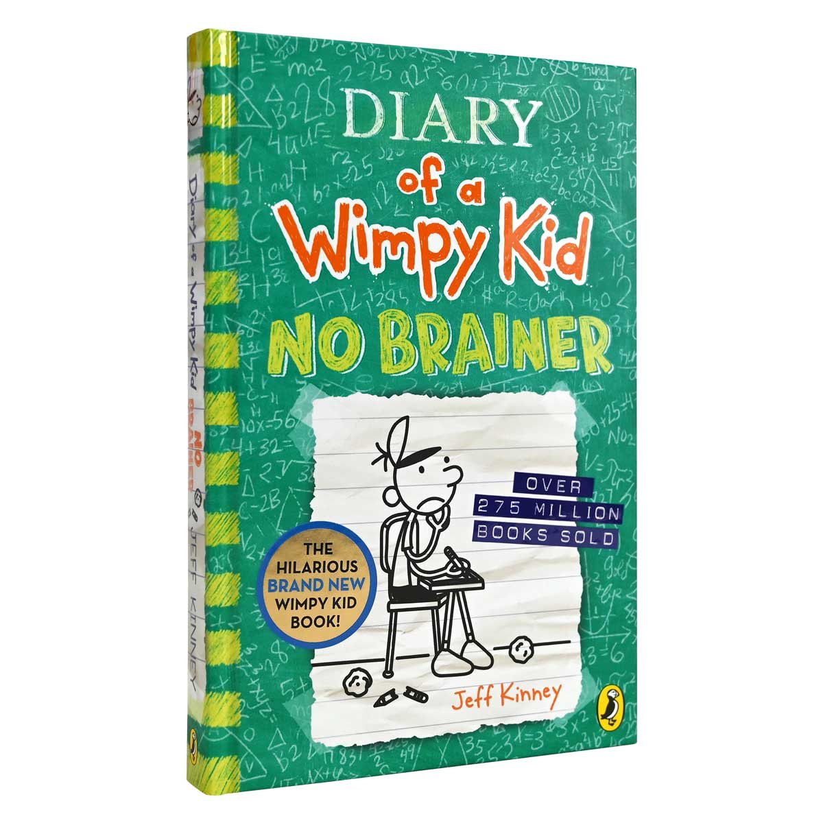 Diary of a Wimpy Kid: No Brainer (Book 18): Signed Edition (Hardback)