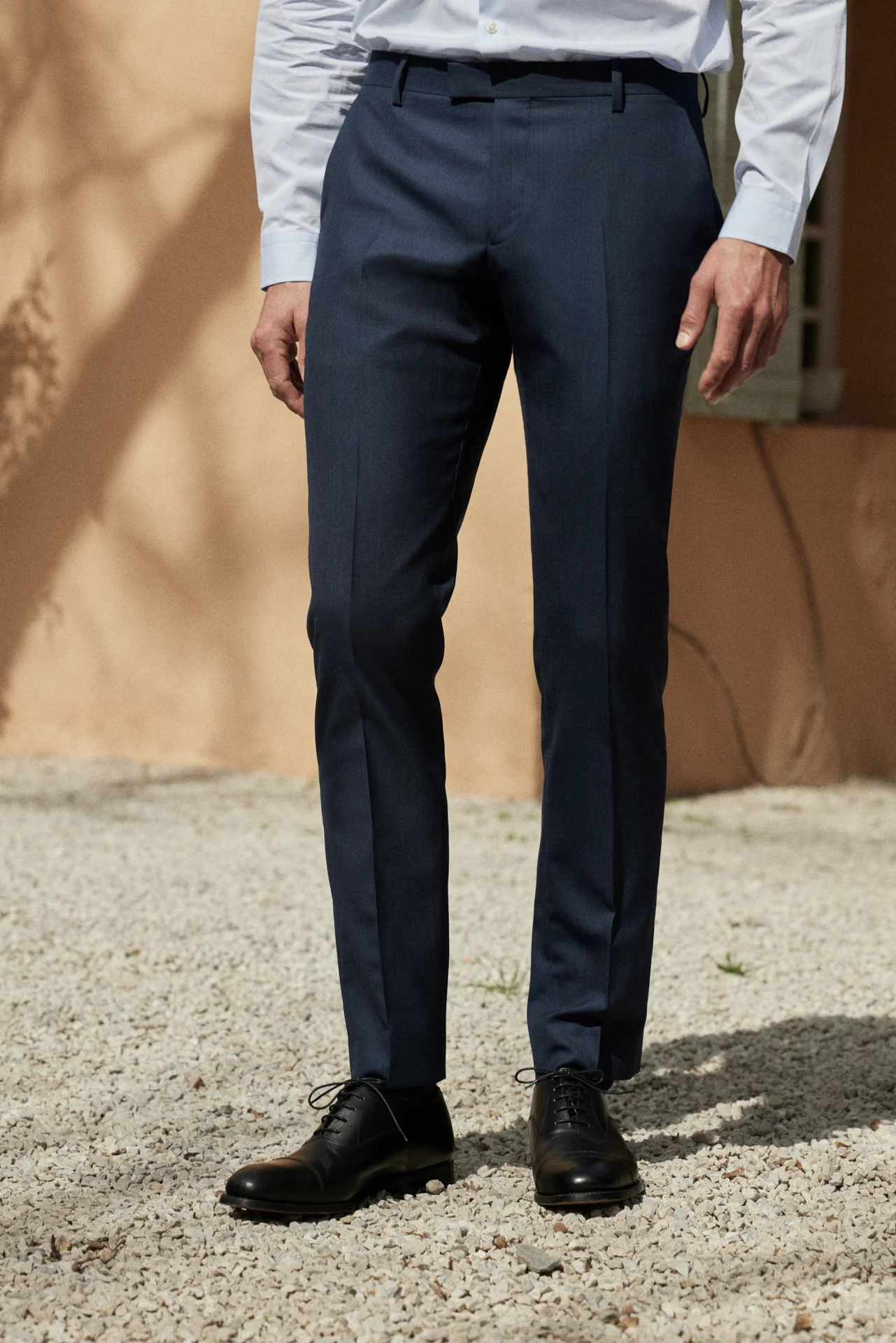 Pantalon de Costume en laine Jones Navy