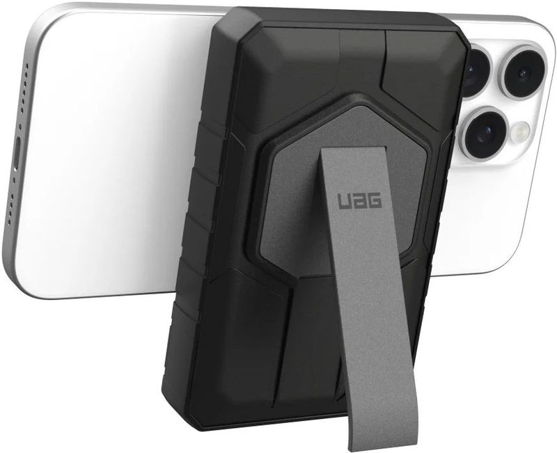 URBAN ARMOR GEAR - Powerbank - Zwart/Grijs - 10000mAh - Draadloos - 2-poorts USB-C