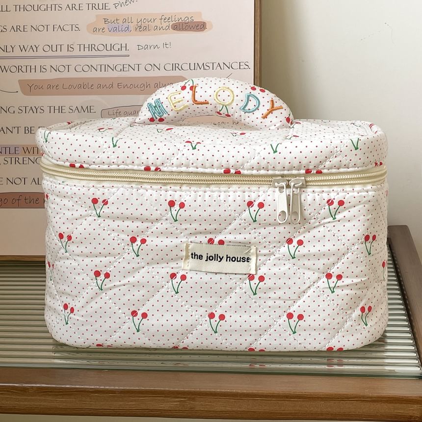 ZenlyHabit - Kersen make-up tas / clutch