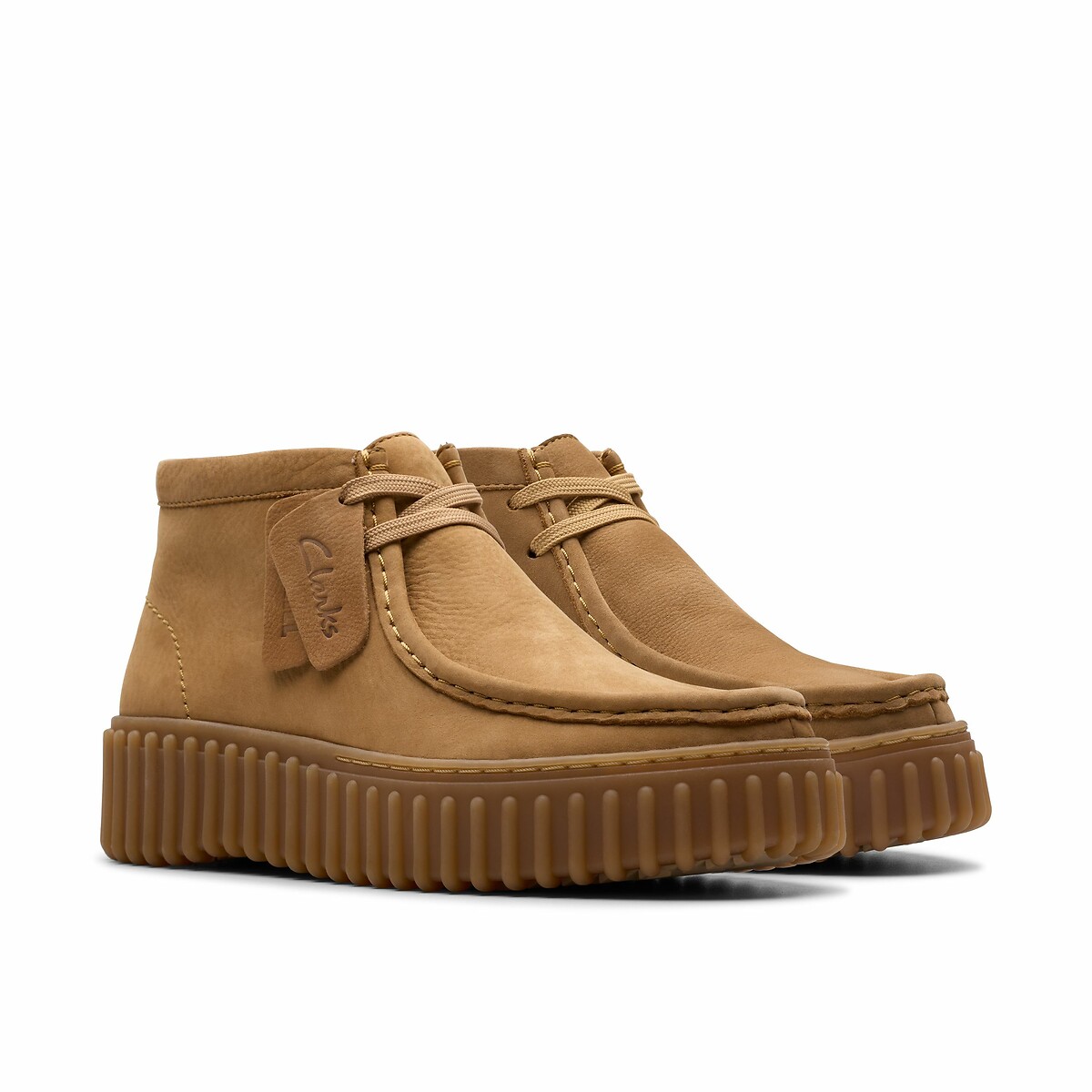 Sapatos Clarks em camurça Torhill Moss
