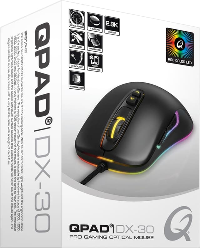 QPad DX30 gamingmus