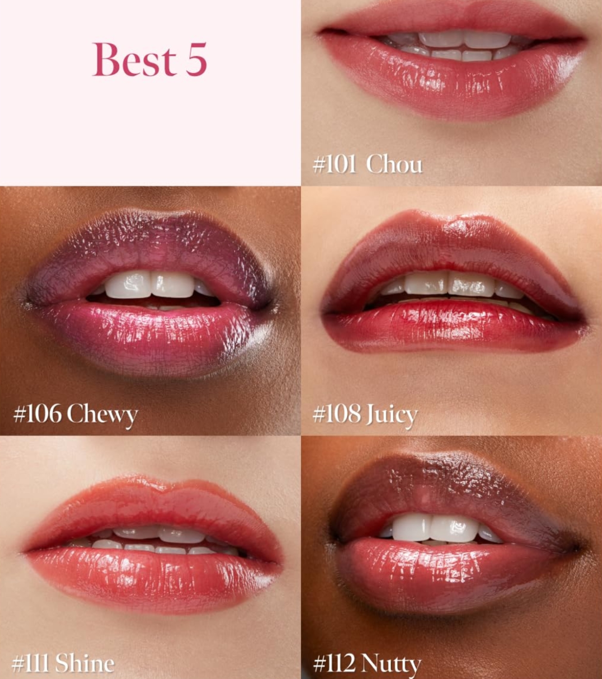 Coralhaze - Batom Glow Lock Jelly Tint - 106: chewy
