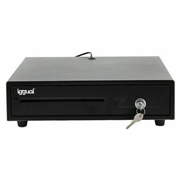 BRUKT Kasseapparatskuff iggual Svart (Fikset A)