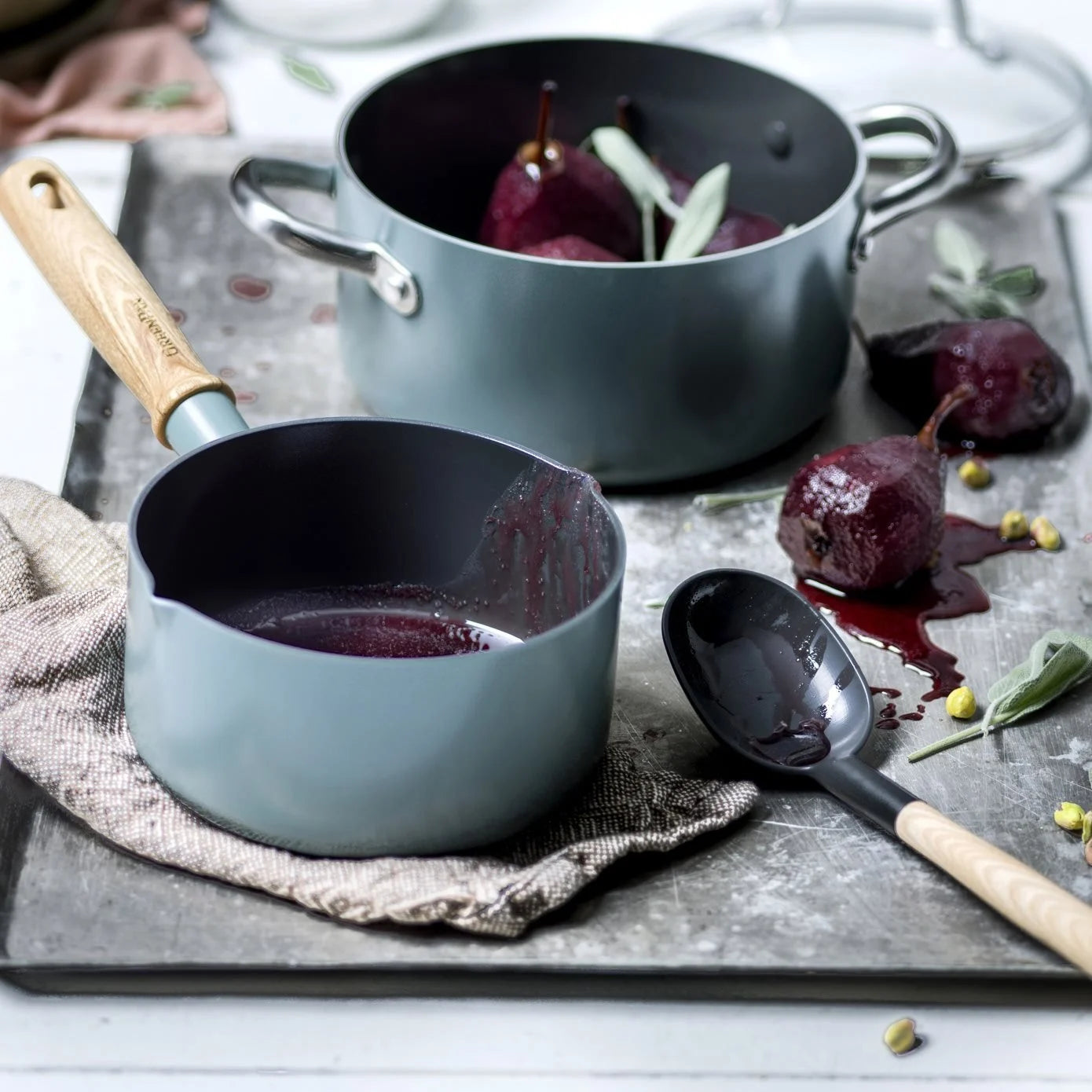 GreenPan Mayflower Keramische Kookpannenset 3-delig