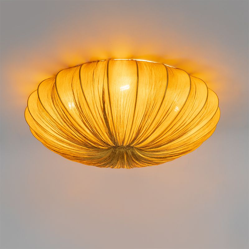 Japandi plafondlamp goud 60cm 5-lichts - Plu