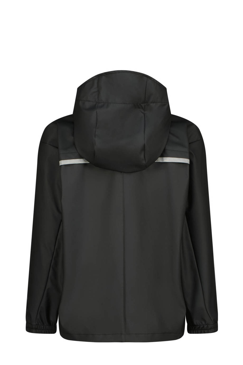 Vingino kids regenjas Thyfoon zwart