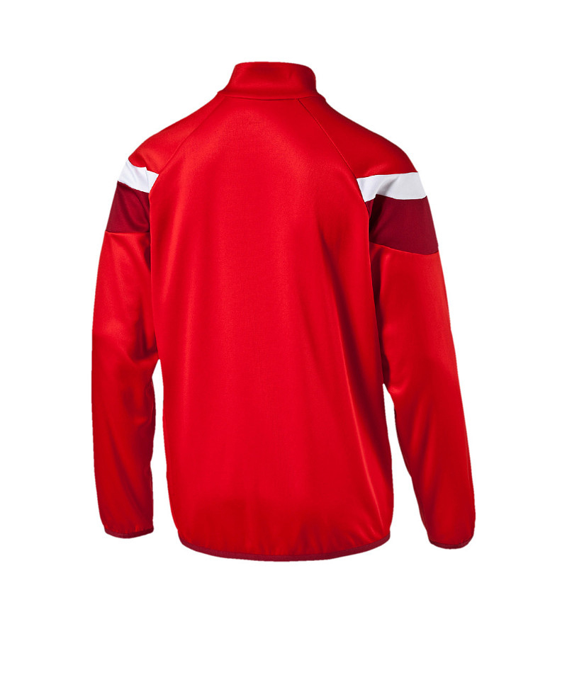 PUMA Spirit II 1/4 Zip Trainingstop Kids Rot F01