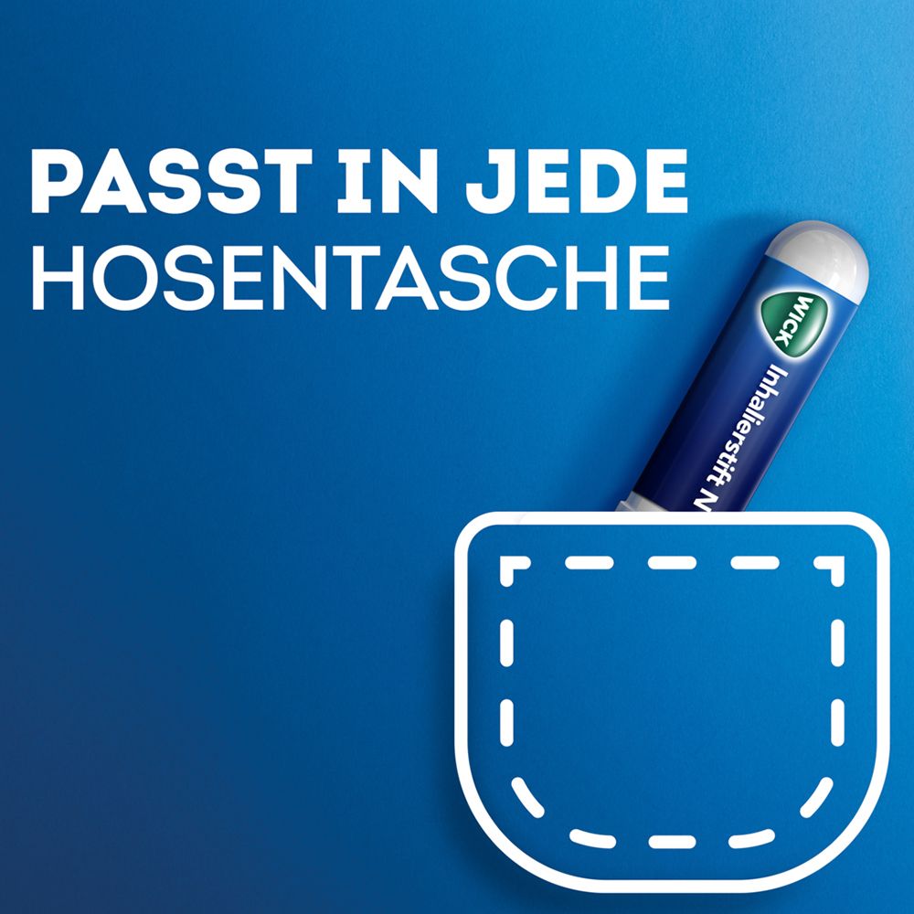 WICK INHALIERSTIFT N gegen eine verstopfte Nase