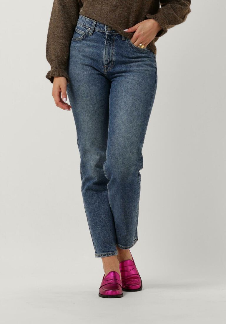 LEE donkerblauwe lee straight leg jeans carol