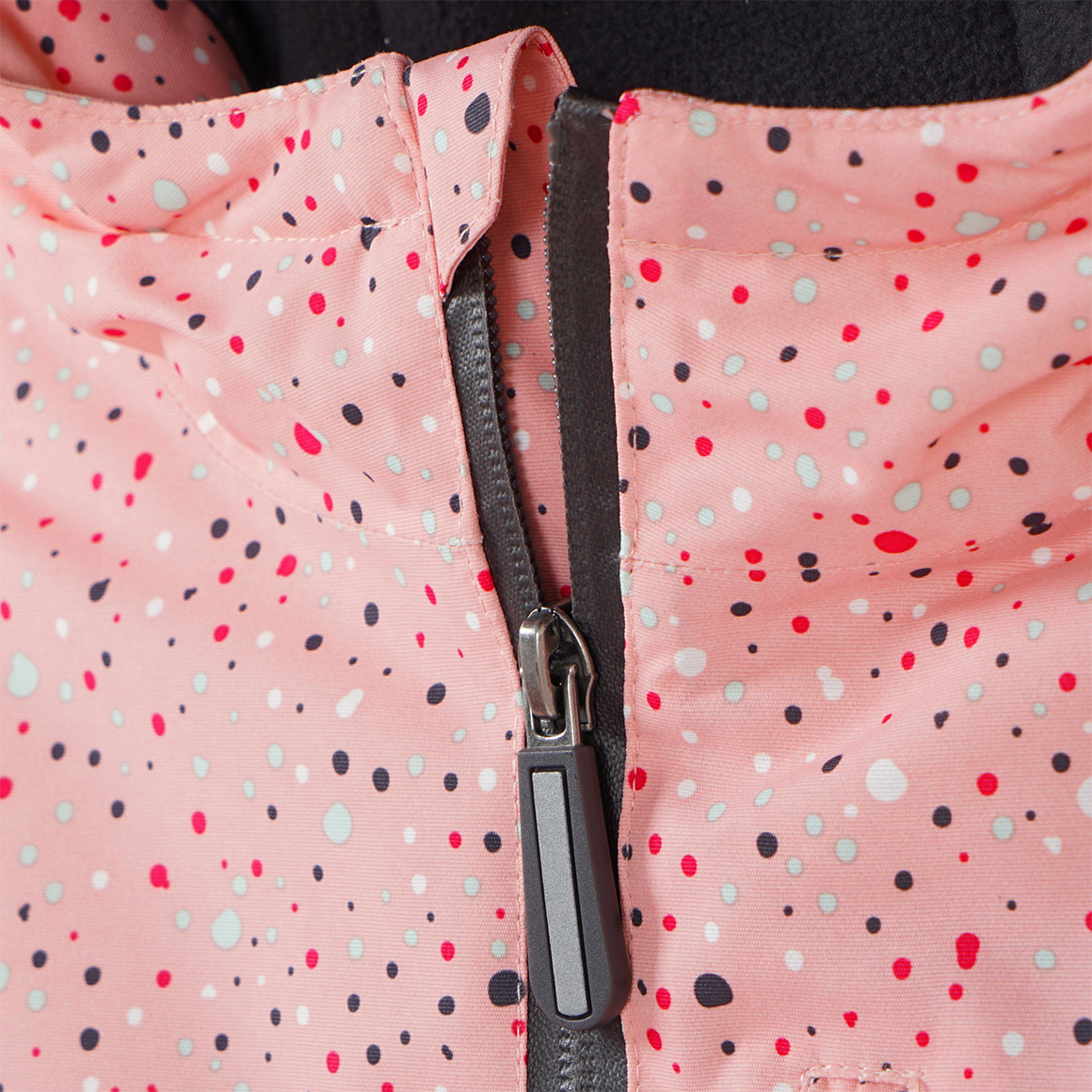Topolino Mädchen Schneejacke mit Punkte-Allover rosa