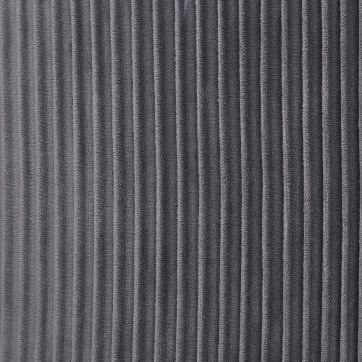 POUF VELOURS NOFY GRIS