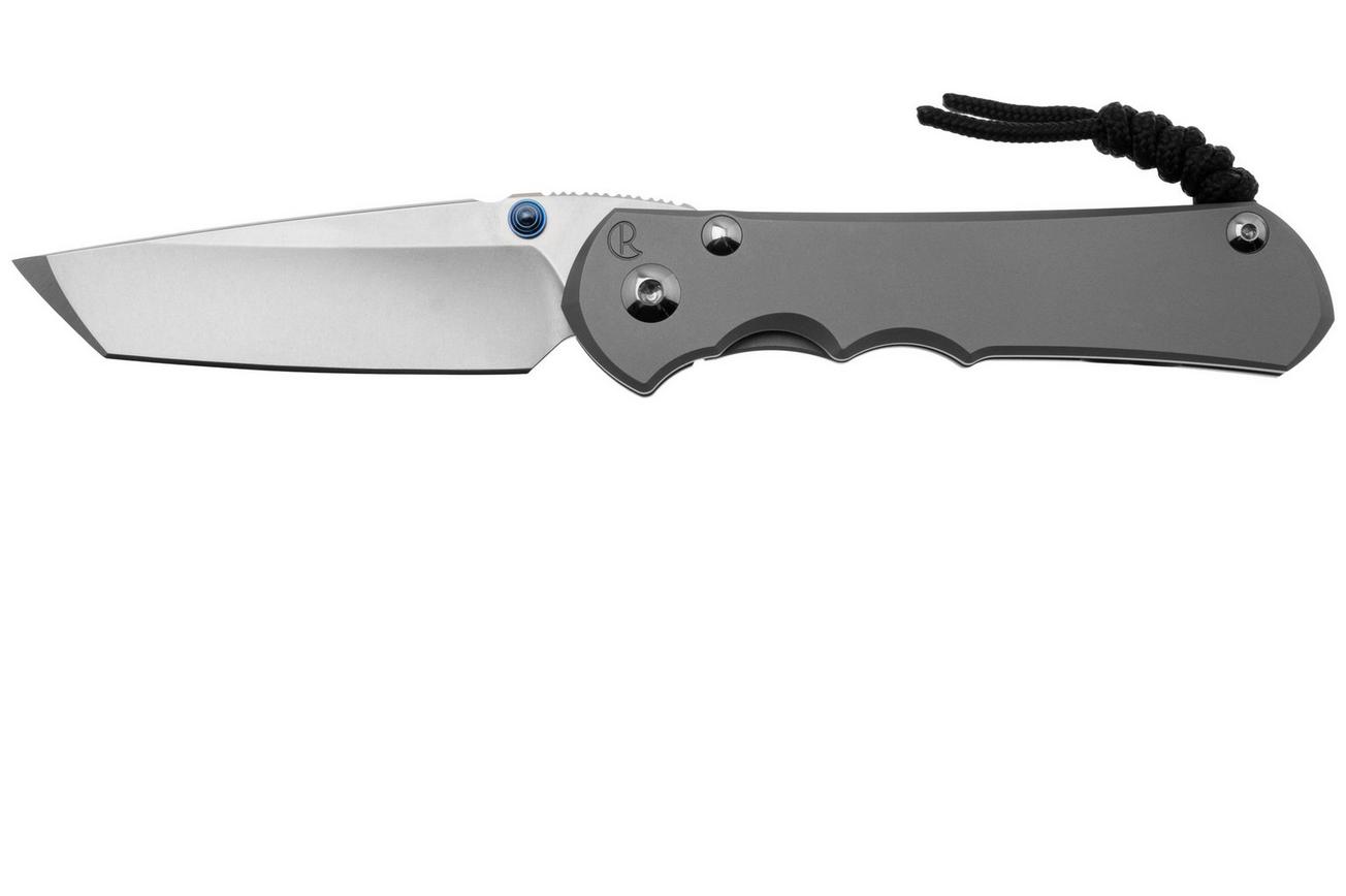 Chris Reeve Large Inkosi LIN-1130 MagnaCut Tanto, Plain, Glass Blasted, zakmes