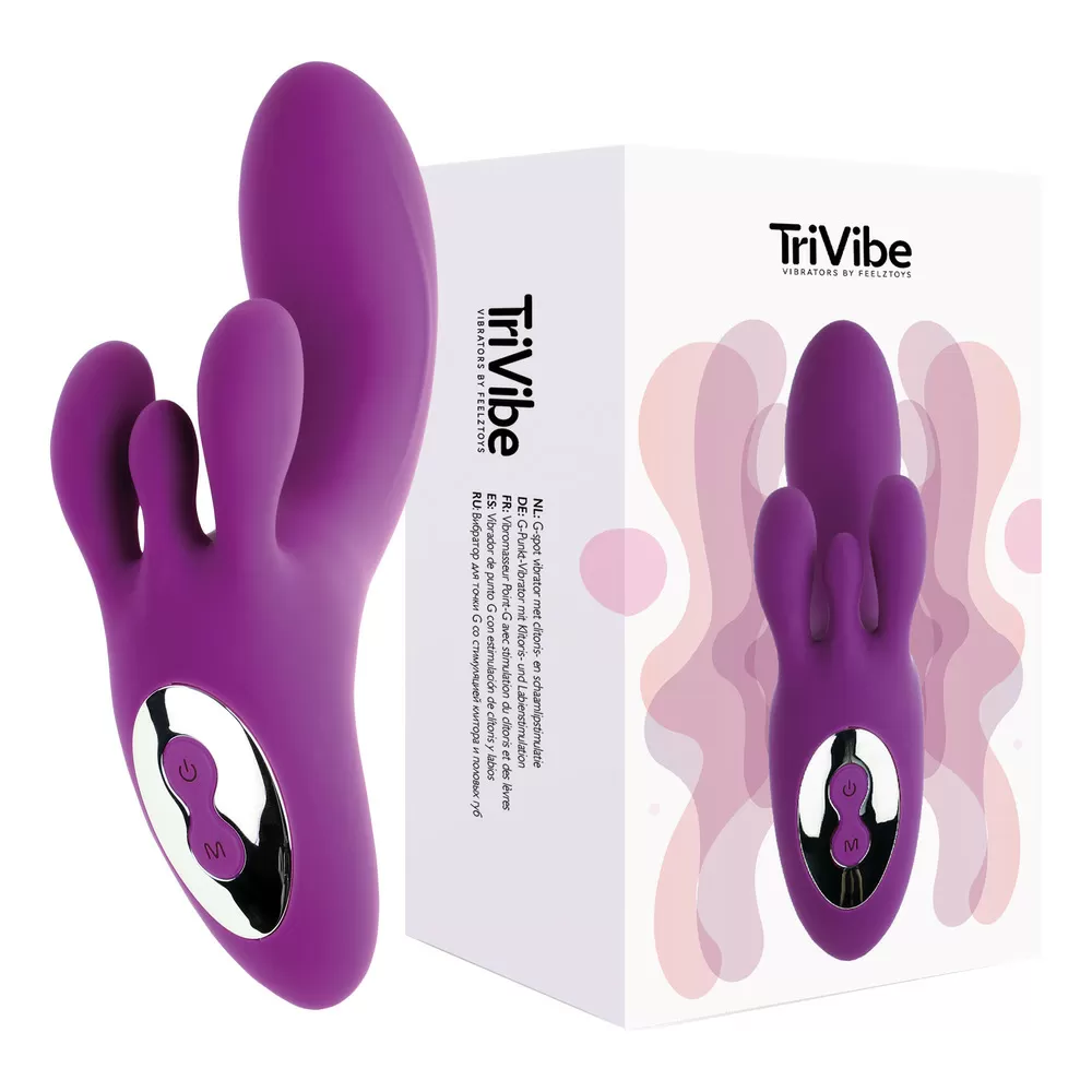 FeelzToys Triple Multi Vibrator - Trivibe