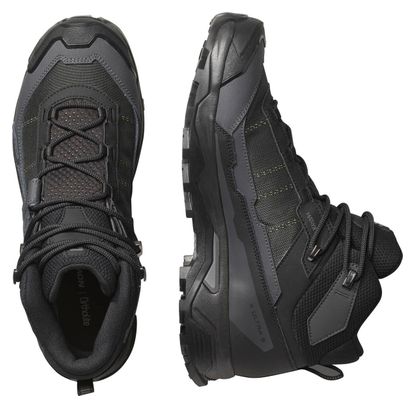Chaussures Outdoor Salomon X Ultra 5 Mid GTX Noir Homme
