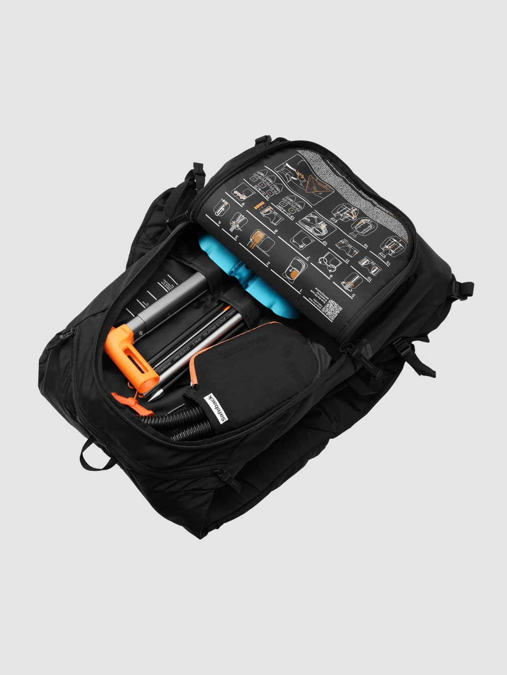 Db Snow Pro 8L Vest X Safeback Set Backpack black out