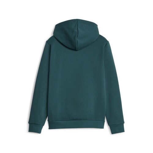 Puma - ESS  2 COL BIG LOGO HOODIE FL B - Vert foncé
