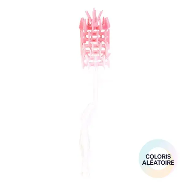 Escova de silicone rosa