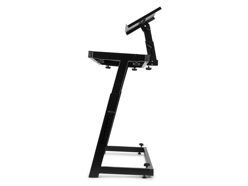 Vonyx Mobiler DJ Stand DB10 Mobiler DJ Tisch mit Laptop Halter