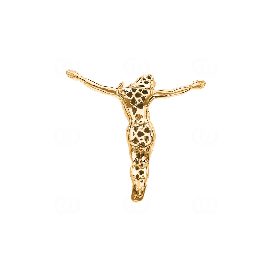 Anhänger 750/18 K Gelbgold Jesus