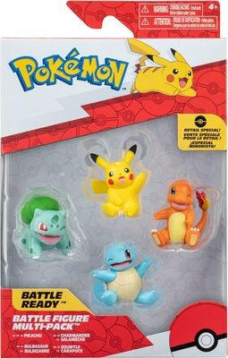 Pokémon Battle Figurer 4-Pack
