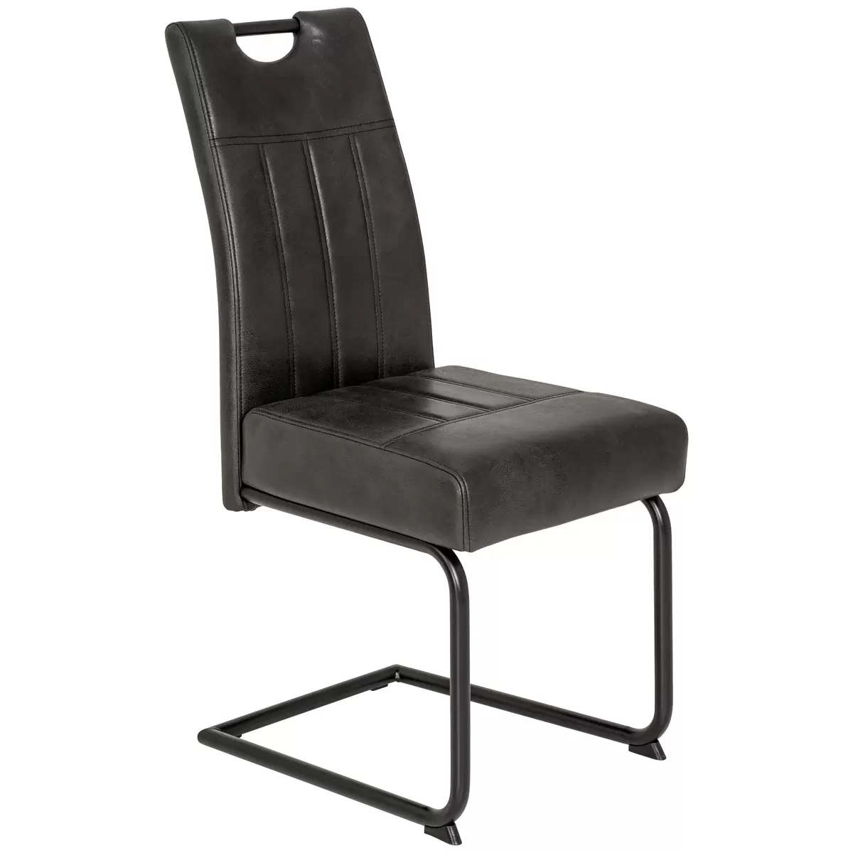Stuhl Betty anthrazit,schwarz