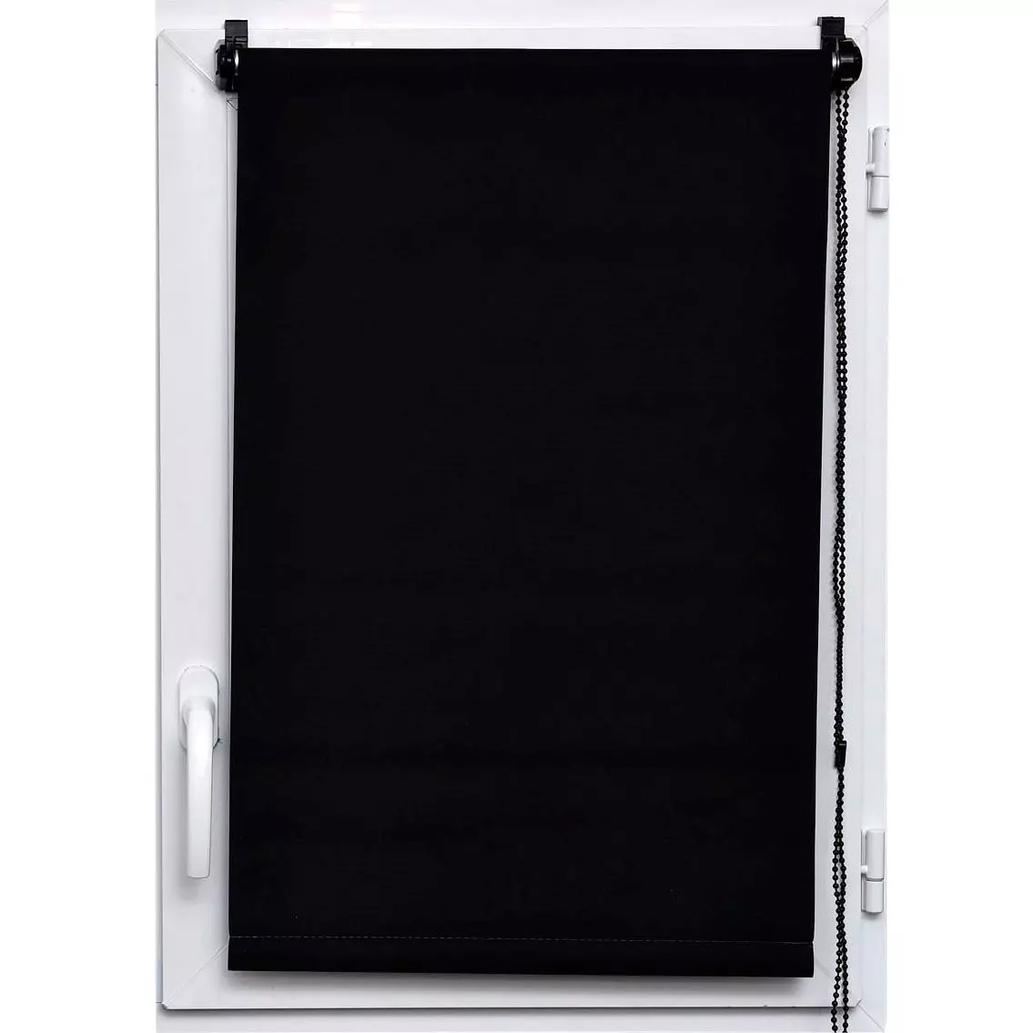 Store enrouleur occultant (90 x 180 cm) Uni Noir